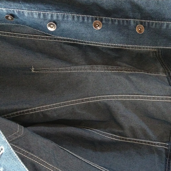 Coldwater Creek-Womens Petite (P14) Blue Jean Type Jacket - Picture 7 of 9